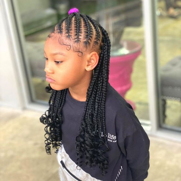 17+ Best Box Braids for Kids Images 2024