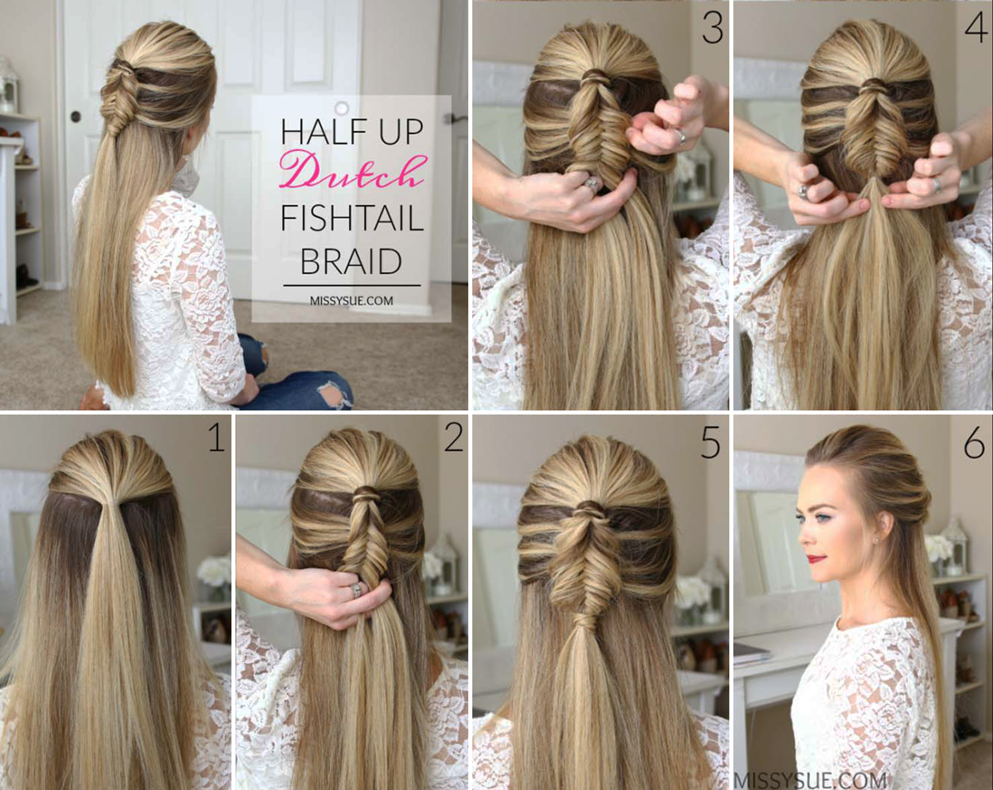 Learn – How To Create Knitted Lace Braid Hairstyle, See Tutorial