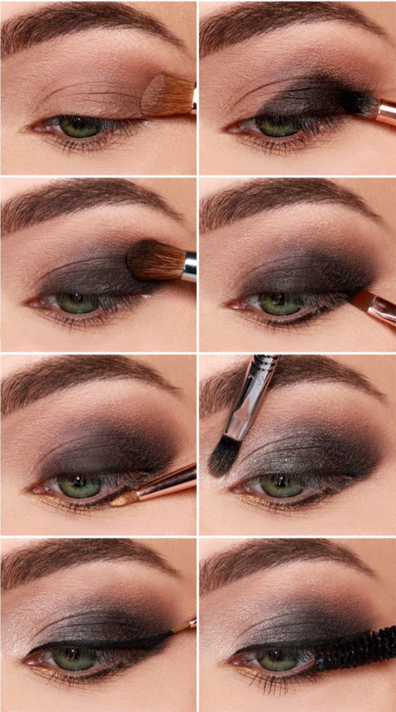 Step By Step Tutorials For Beginners To Get The Perfect Smokey Eyes | Gymbuddy Now
