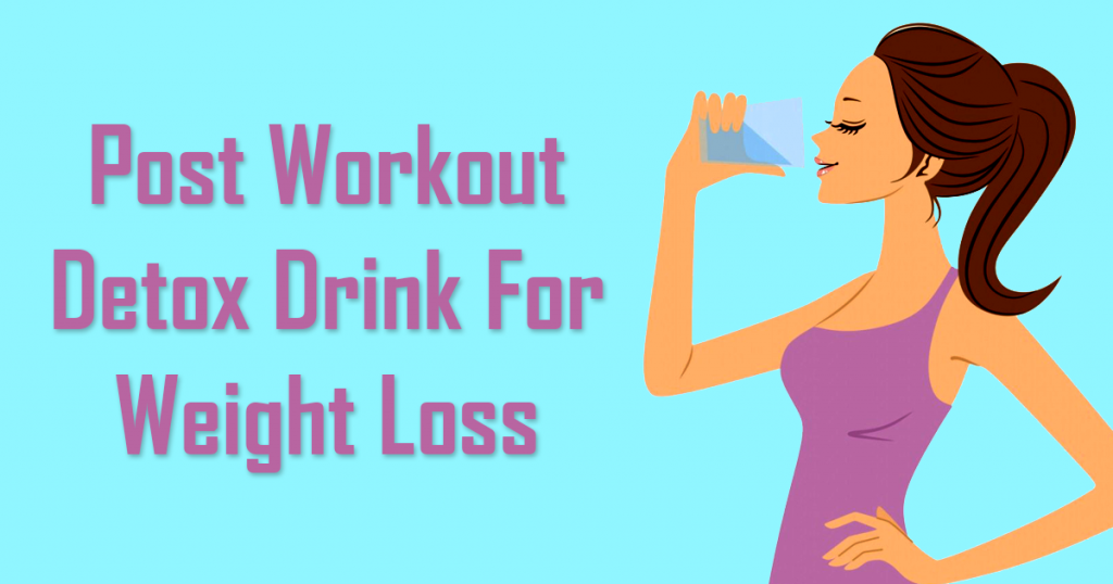 post workout drink for weight loss at home